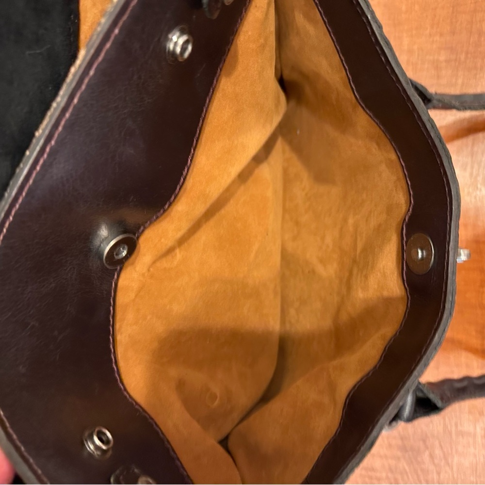 Patricia Nash Tooled Collection Vienna Satchel - Picture 9 of 10